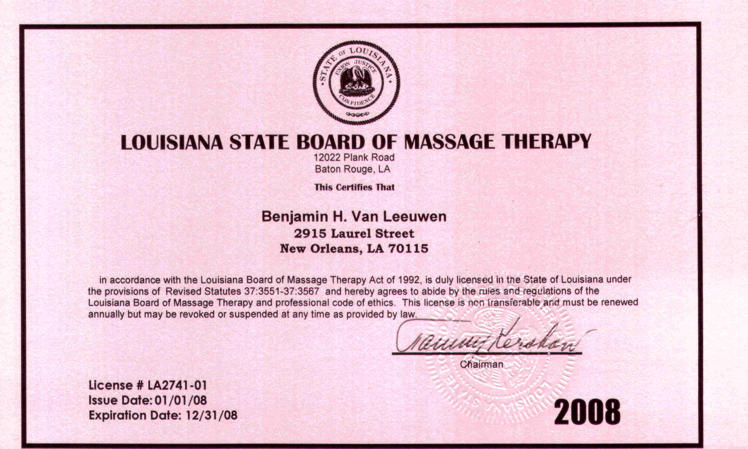 Physical Therapy Licensing